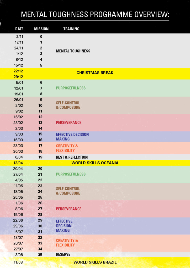 Mental Toughness Programme Overview